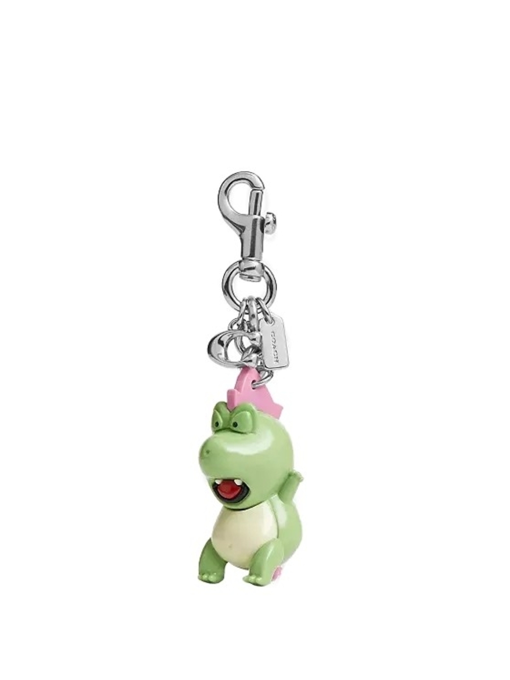 Coach Brain Dead Vinyl Darby Dino Bag Charm